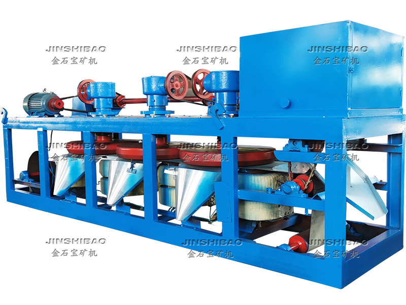 三盤干式磁選機